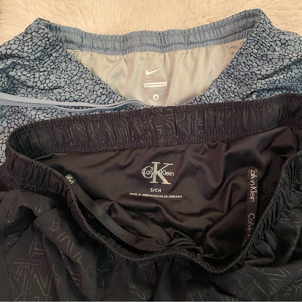 Nike and Calvin Klein Women's Athletic Shorts Bundle - Picture 2 of 6